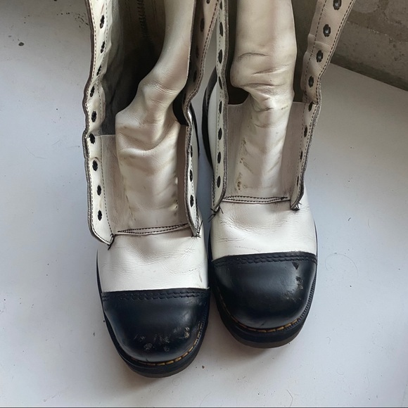 Vintage 90’s Steel Toe Dr Martens Platform Boot - Picture 10 of 16